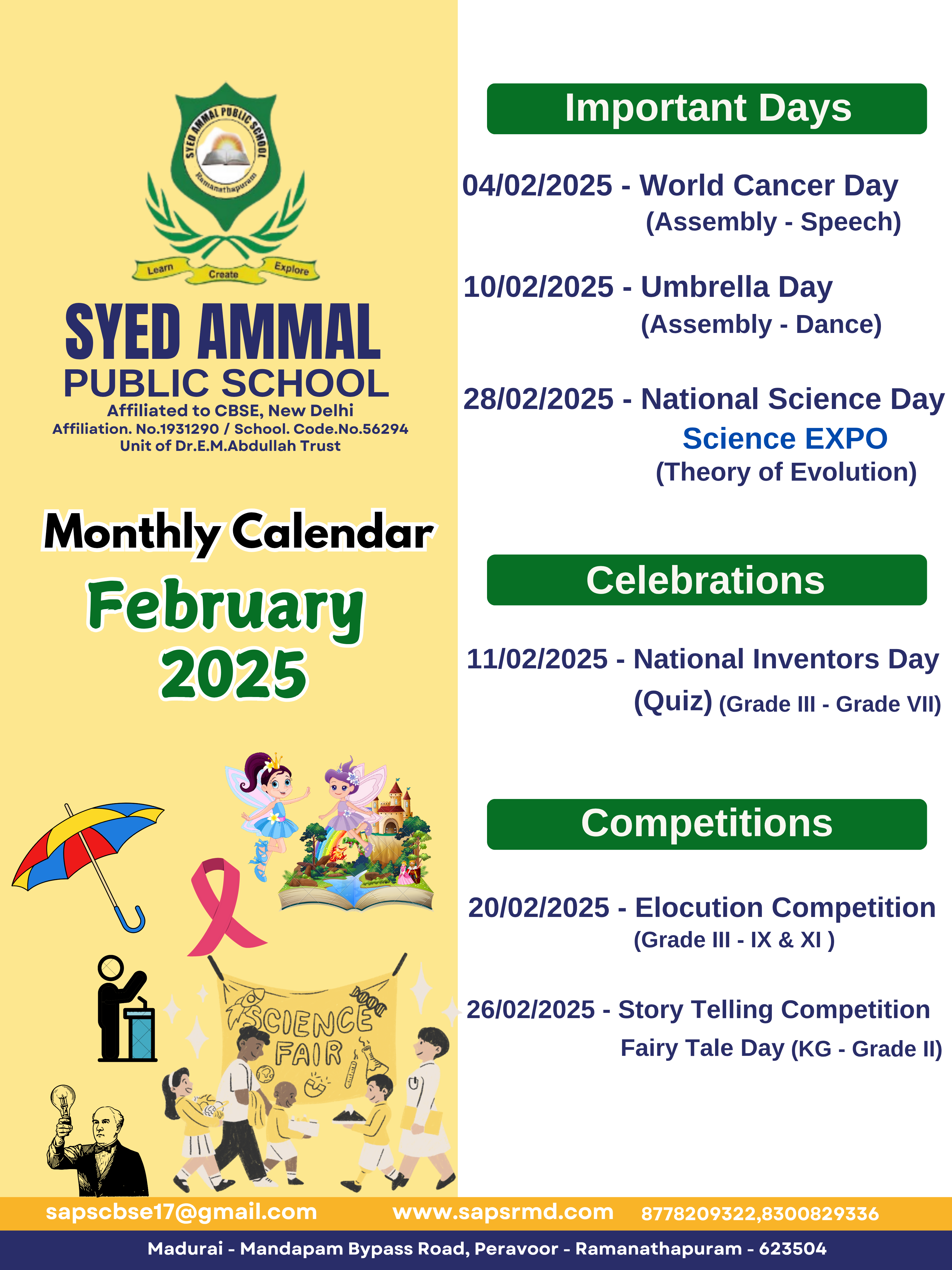 February Calendar